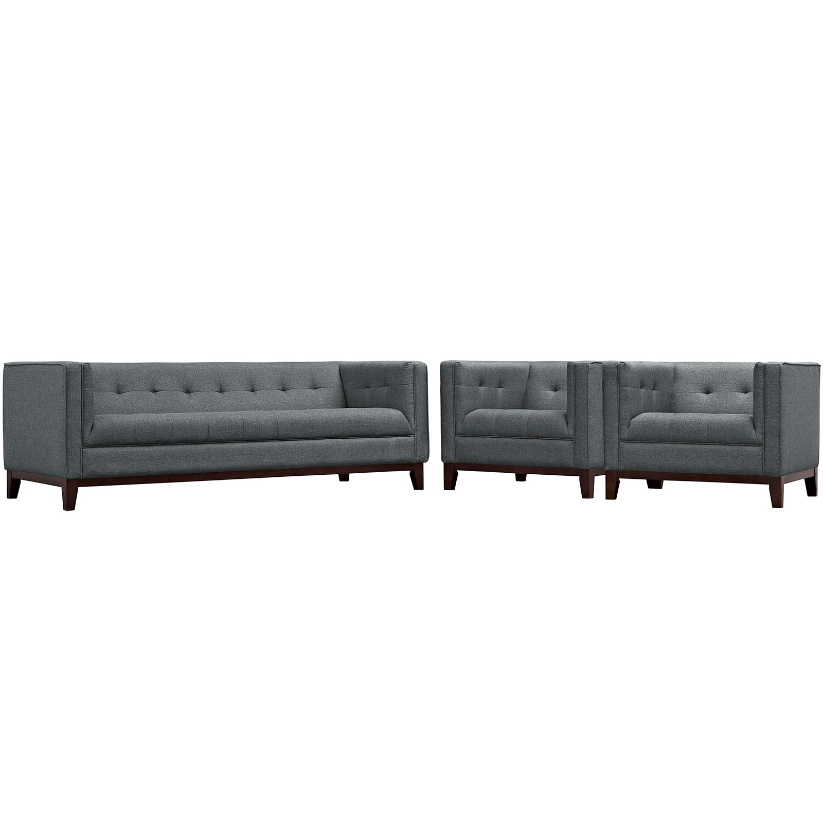 Serve Living Room Set Set of 3 By Modway - EEI-2454 | Sofa Set | Modishstore - 8
