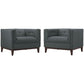 Modway Serve Armchairs - Set of 2 - EEI-2455 | Armchairs | Modishstore - 4