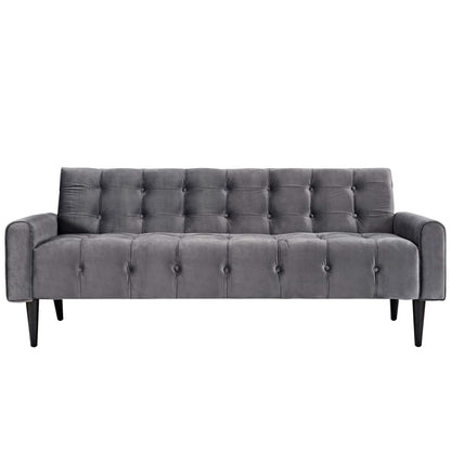 Modway Delve Velvet Sofa | Sofas | Modishstore-18