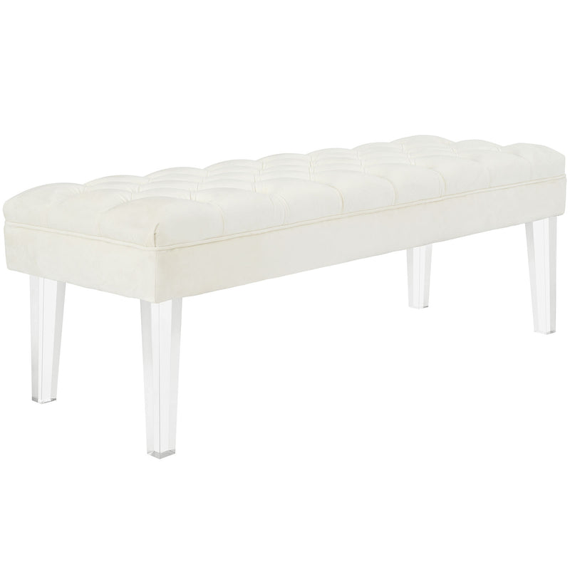 Modway Valet Velvet Bench - EEI-2460 | Benches | Modishstore - 2