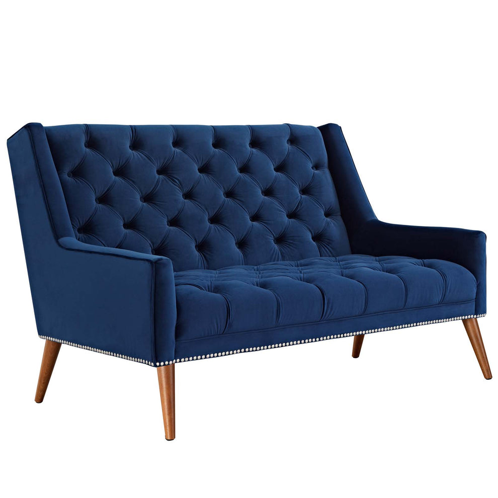 Modway Peruse Velvet Loveseat - EEI-2462 | Loveseats | Modishstore - 1