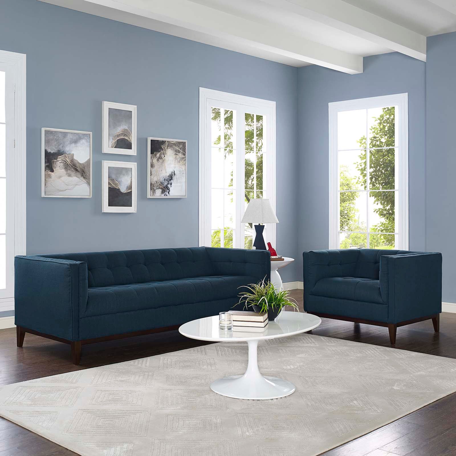 Serve Living Room Set Set of 2 By Modway - EEI-2464 | Sofa Set | Modishstore
