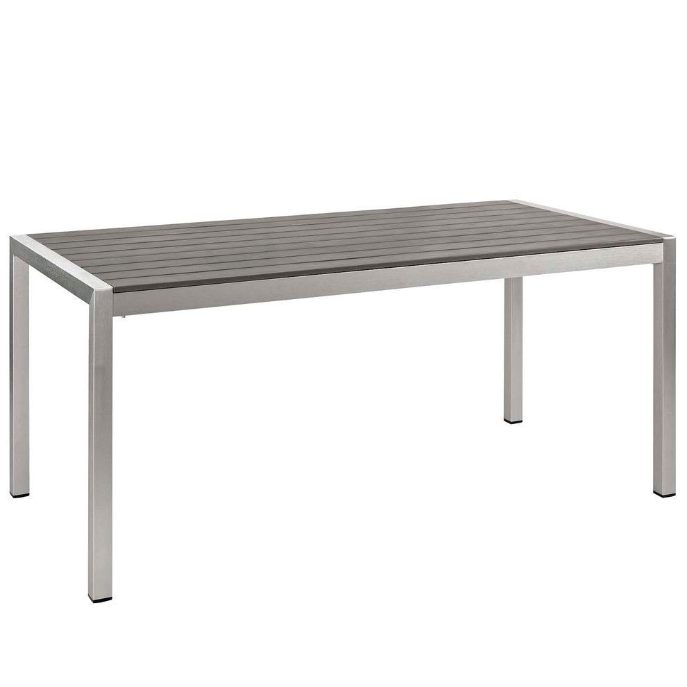 Modway Shore 3 Piece Outdoor Patio Aluminum Dining Set - EEI-2480 | Outdoor Dining Sets | Modishstore - 6