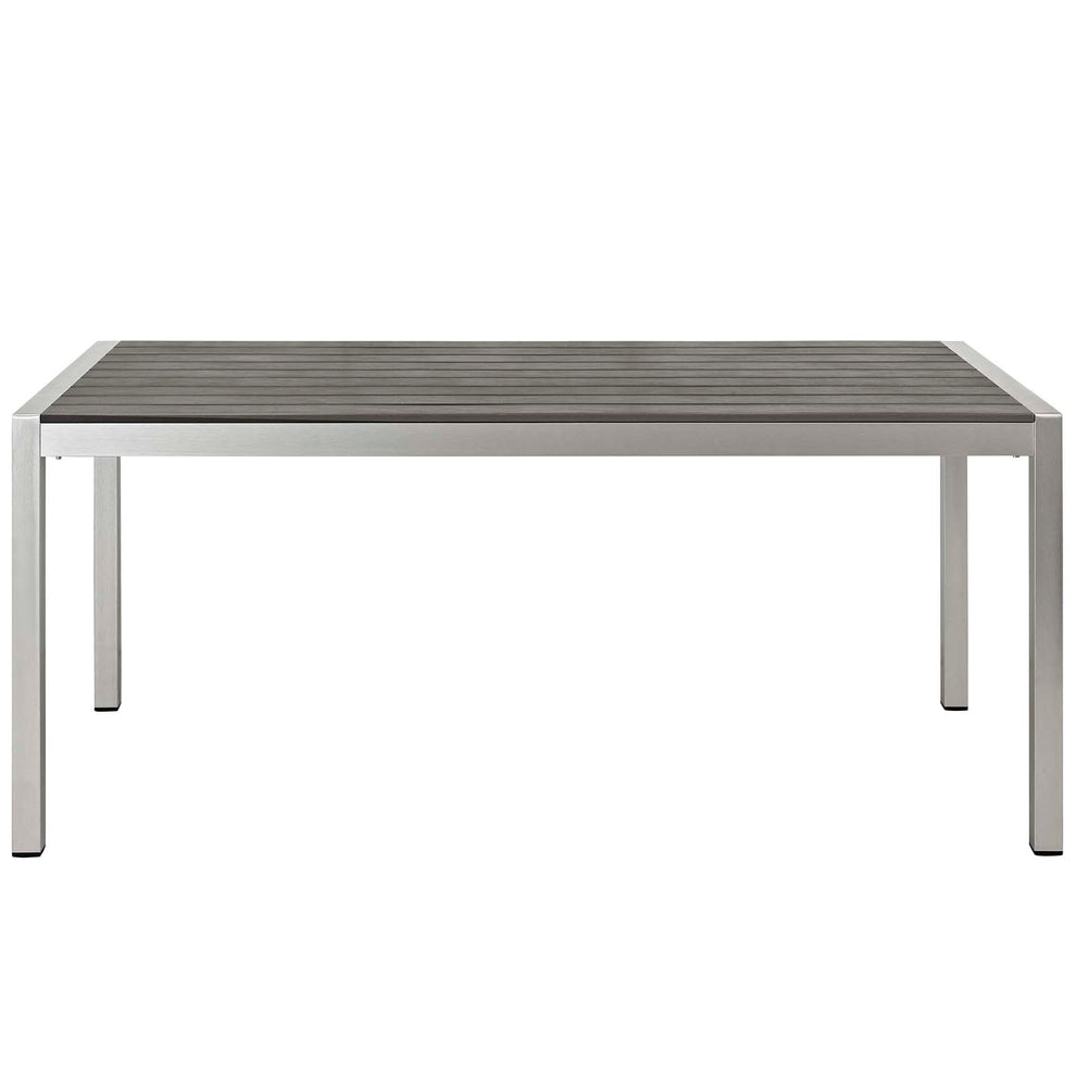 Modway Shore 3 Piece Outdoor Patio Aluminum Dining Set - EEI-2480 | Outdoor Dining Sets | Modishstore - 5