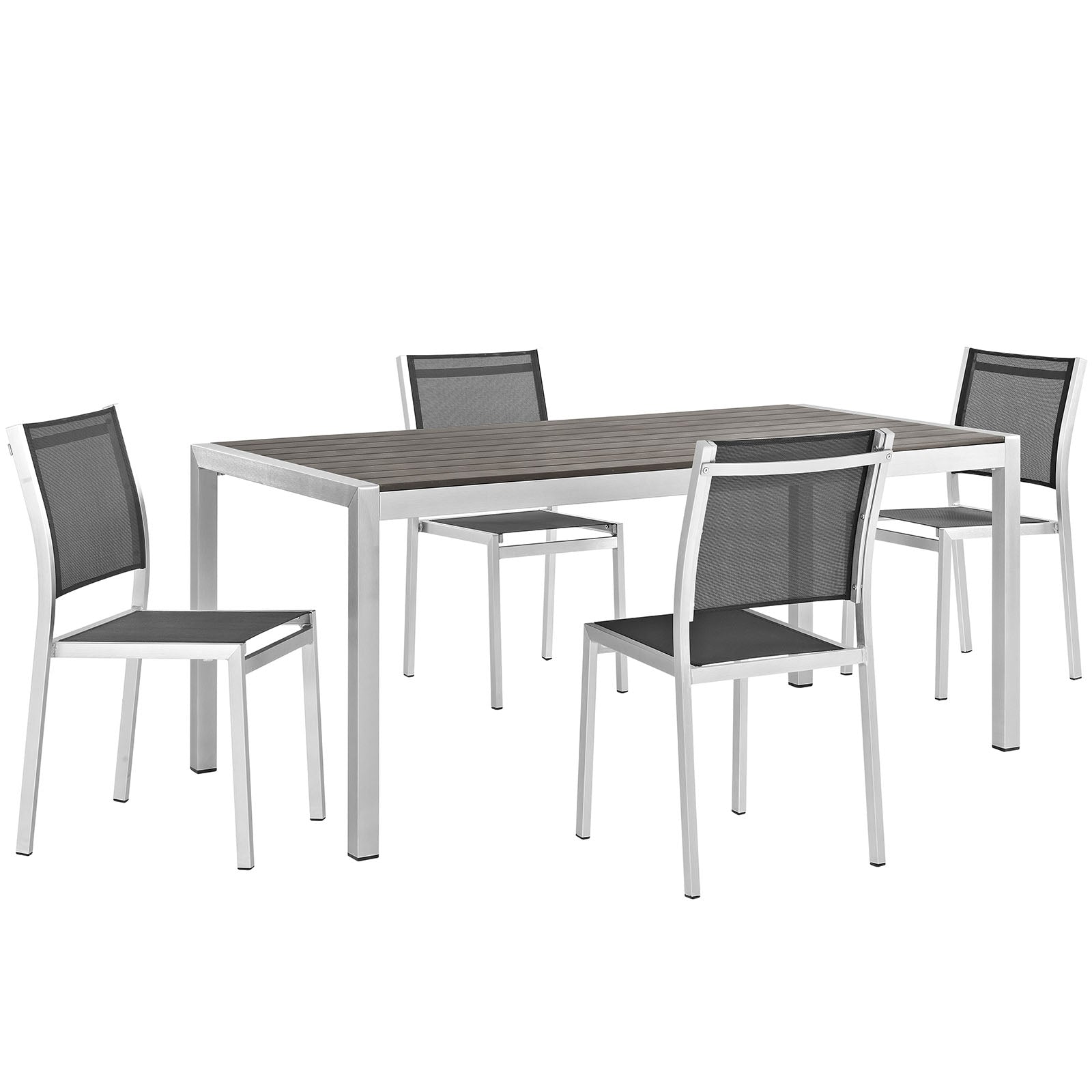 Modway Shore Outdoor Patio Dining Set - Thumbnail 5