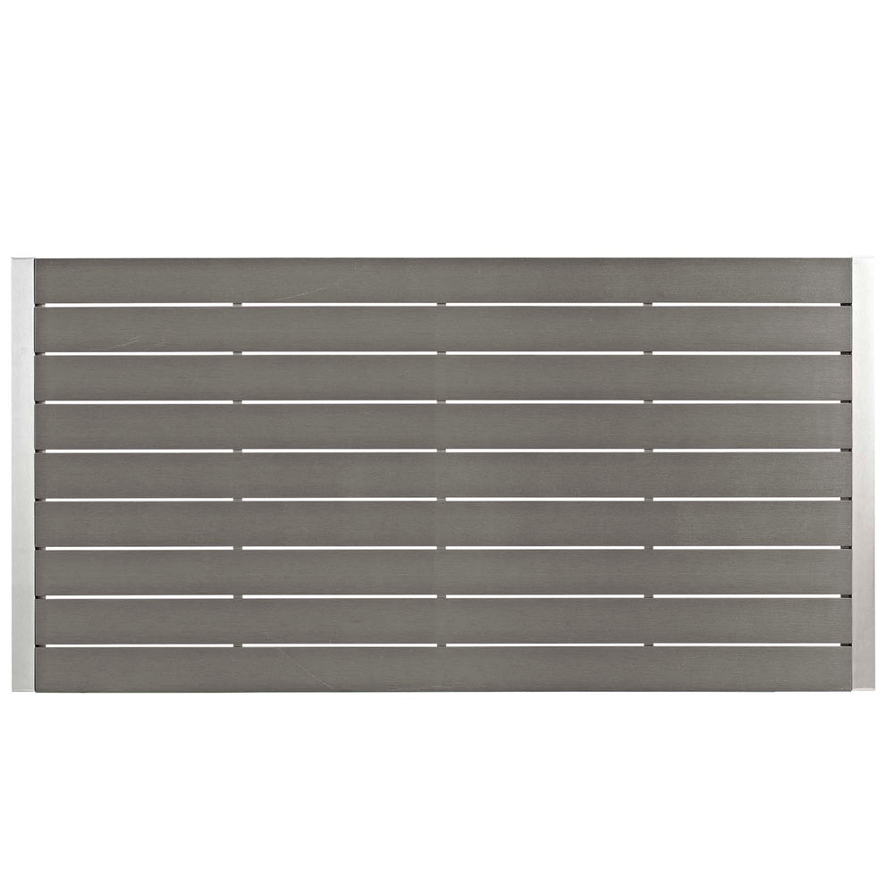 Modway Shore 7 Piece Outdoor Patio Aluminum Dining Set - EEI-2484 | Outdoor Dining Sets | Modishstore - 4