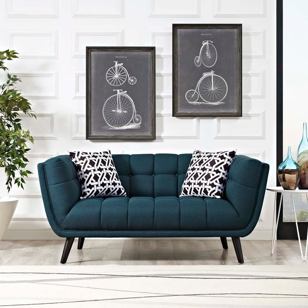Modway Bestow Upholstered Fabric Loveseat - EEI-2534 | Loveseats | Modishstore - 1