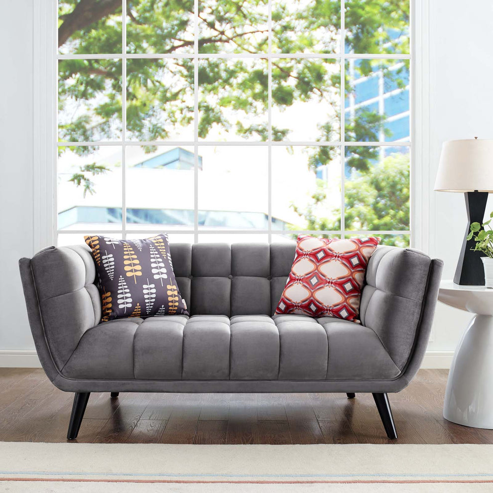 Modway Bestow Performance Velvet Loveseat - EEI-2535 | Loveseats | Modishstore - 5