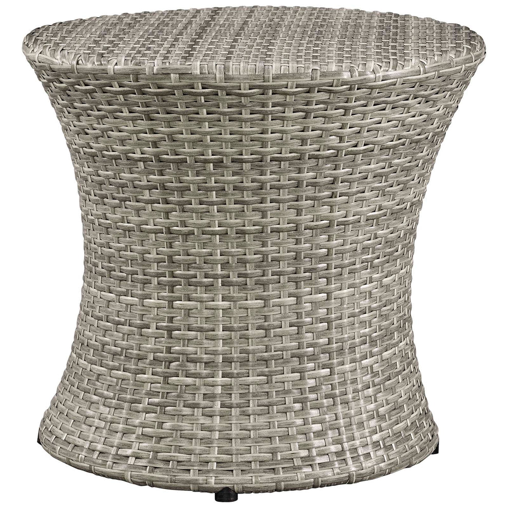 Modway Stage Round Outdoor Patio Side Table - EEI-2546 | Outdoor Tables | Modishstore - 4