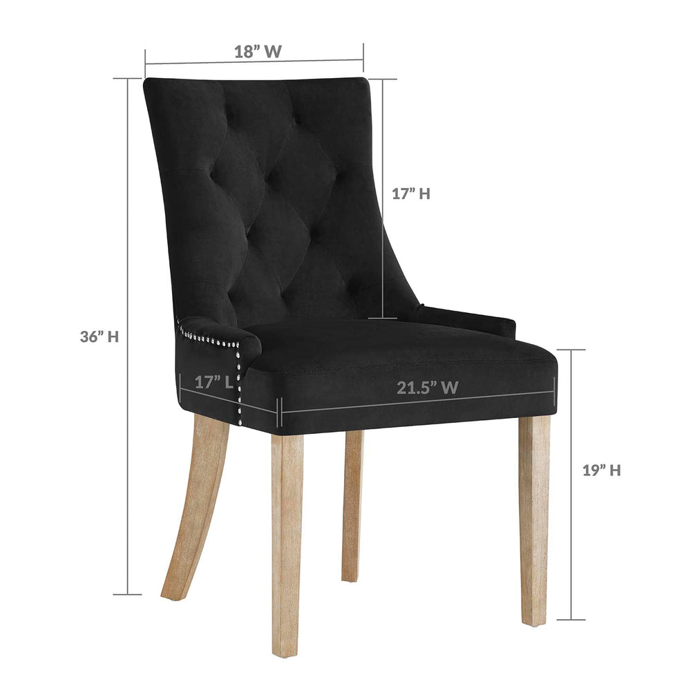 Modway Pose Upholstered Fabric Dining Chair - EEI-2577 | Dining Chairs | Modishstore - 2