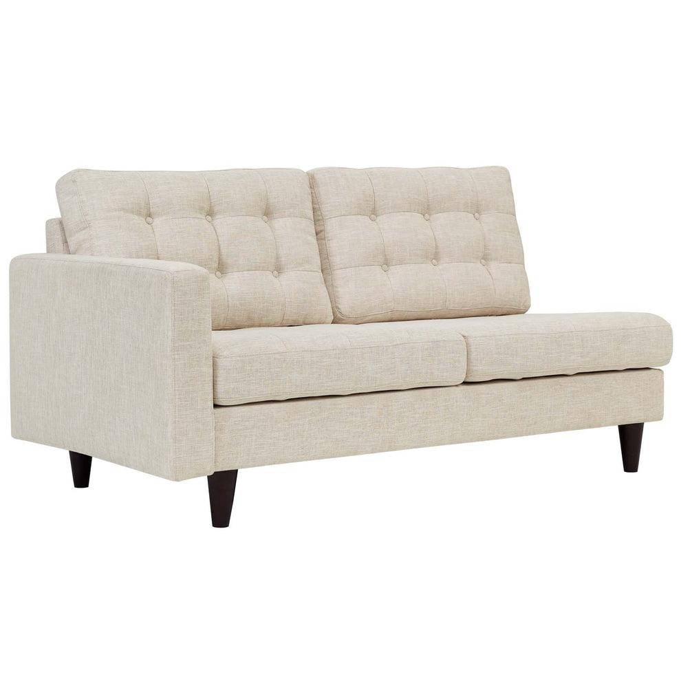 Modway Empress Left-Facing Upholstered Fabric Loveseat - EEI-2589 | Loveseats | Modishstore - 8