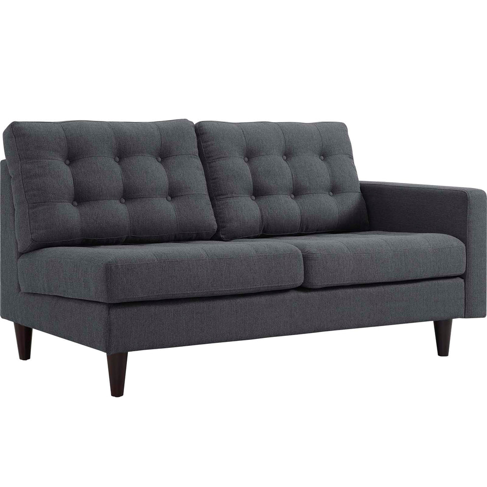 Modway Empress Right-Facing Upholstered Fabric Loveseat - EEI-2595 | Loveseats | Modishstore - 6