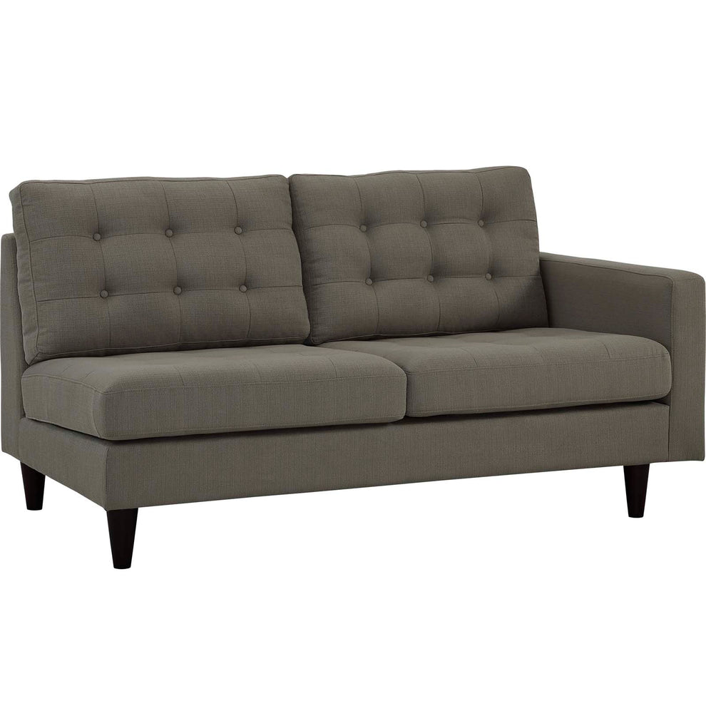 Modway Empress Right-Facing Upholstered Fabric Loveseat - EEI-2595 | Loveseats | Modishstore - 16