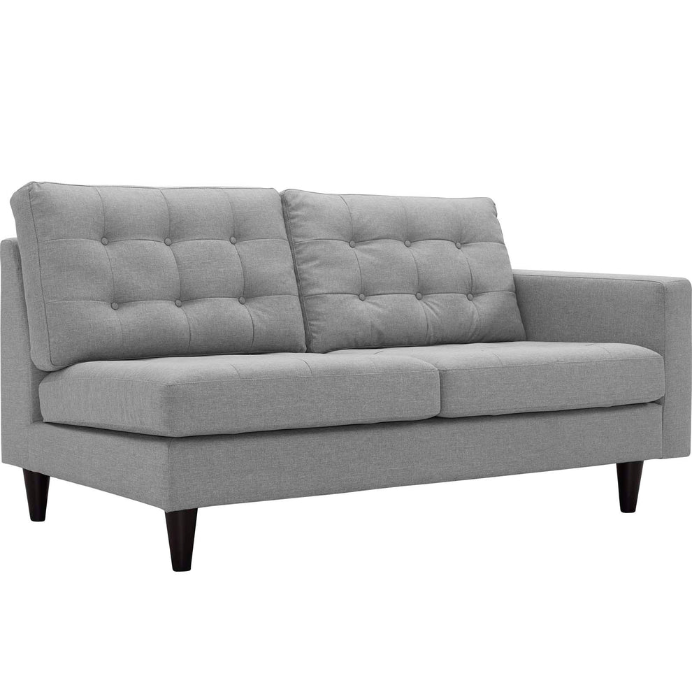 Modway Empress Right-Facing Upholstered Fabric Loveseat - EEI-2595 | Loveseats | Modishstore - 17