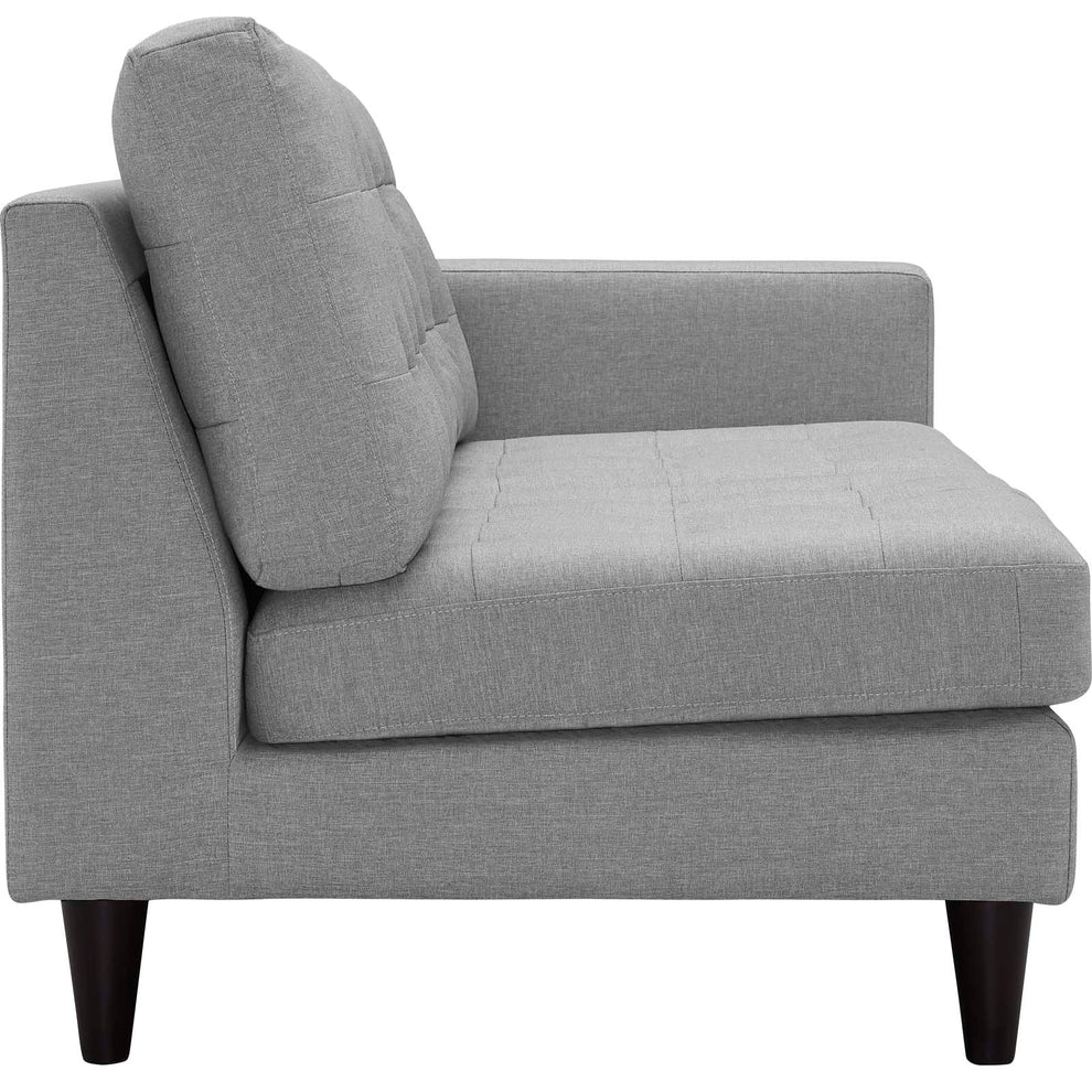 Modway Empress Right-Facing Upholstered Fabric Loveseat - EEI-2595 | Loveseats | Modishstore - 18