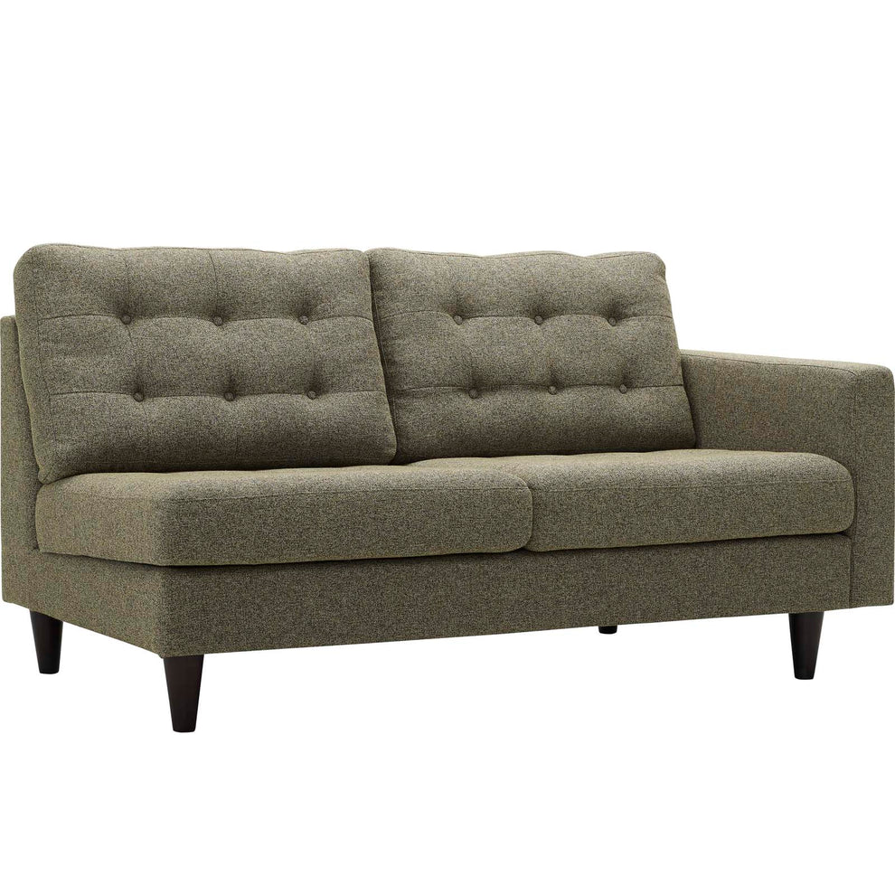 Modway Empress Right-Facing Upholstered Fabric Loveseat - EEI-2595 | Loveseats | Modishstore - 3