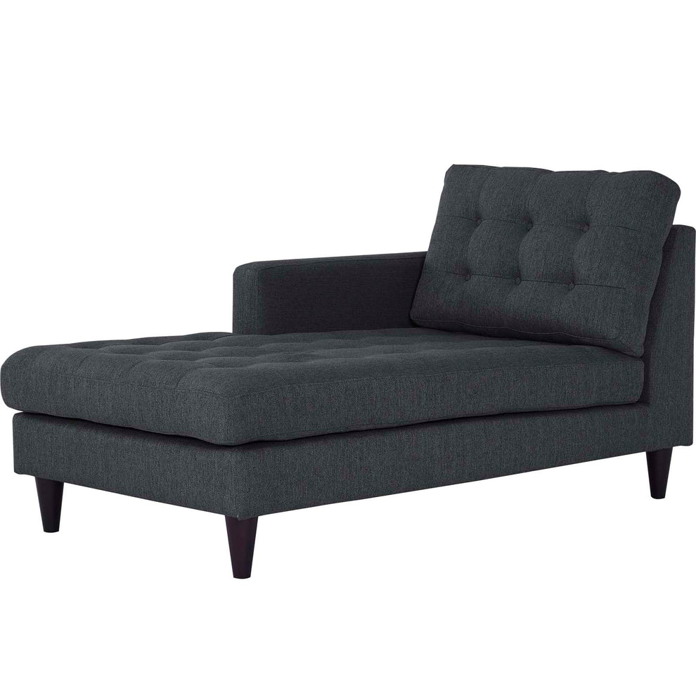 Modway Empress Left-Arm Upholstered Fabric Chaise - EEI-2596 | Lounge Chairs | Modishstore - 5