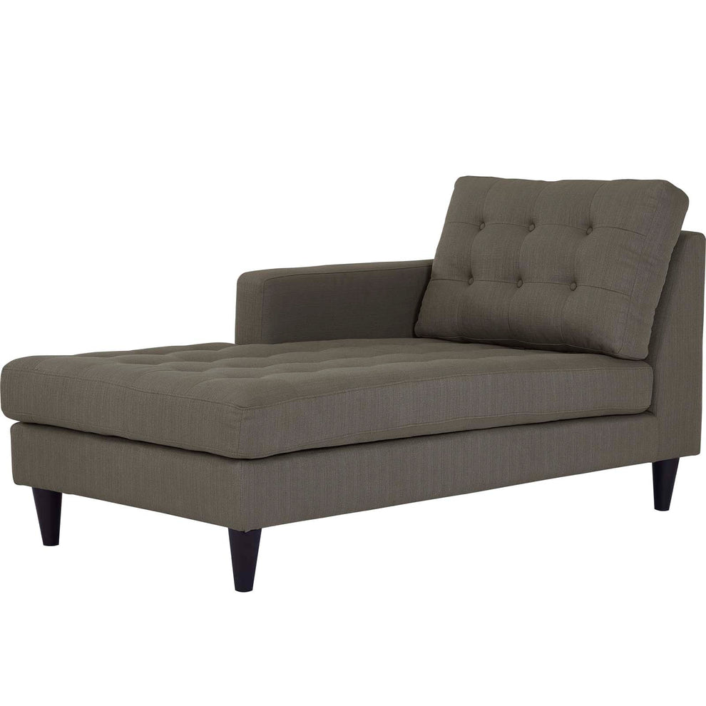 Modway Empress Left-Arm Upholstered Fabric Chaise - EEI-2596 | Lounge Chairs | Modishstore - 21