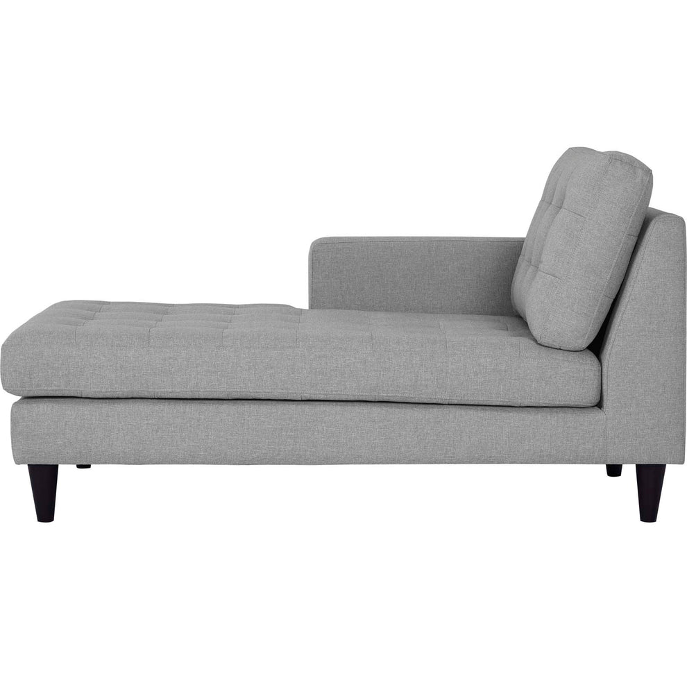 Modway Empress Left-Arm Upholstered Fabric Chaise - EEI-2596 | Lounge Chairs | Modishstore - 17