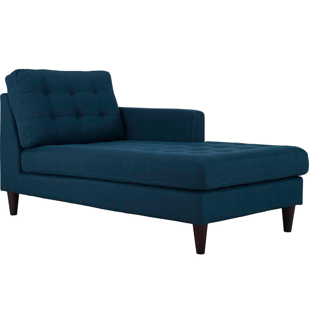 Empress Right-Arm Upholstered Fabric Chaise By Modway - EEI-2597 | Sofas | Modishstore - 1