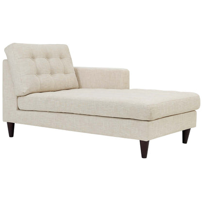 Empress Right-Arm Upholstered Fabric Chaise By Modway - EEI-2597 | Sofas | Modishstore - 5