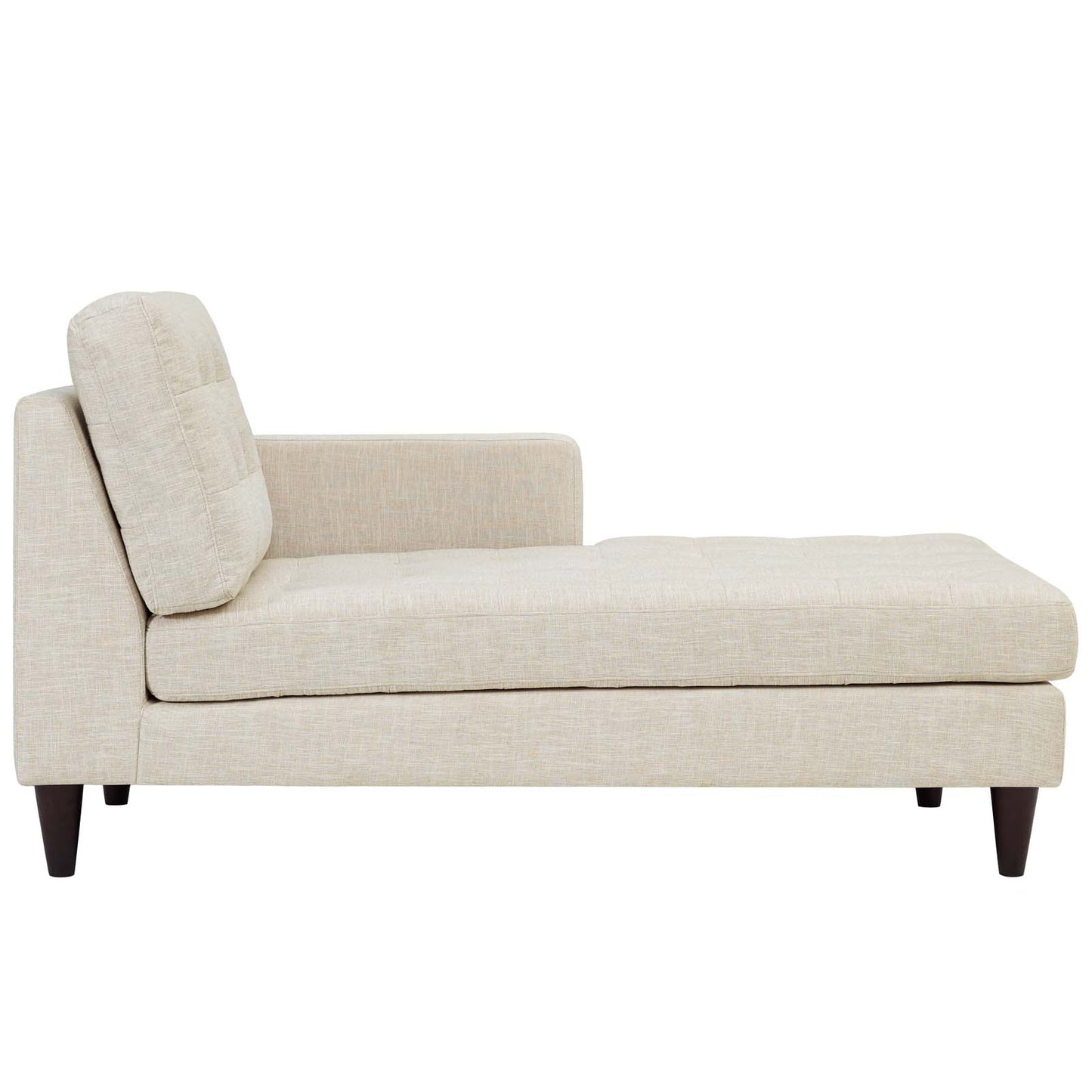 Empress Right-Arm Upholstered Fabric Chaise By Modway - EEI-2597 | Sofas | Modishstore - 6