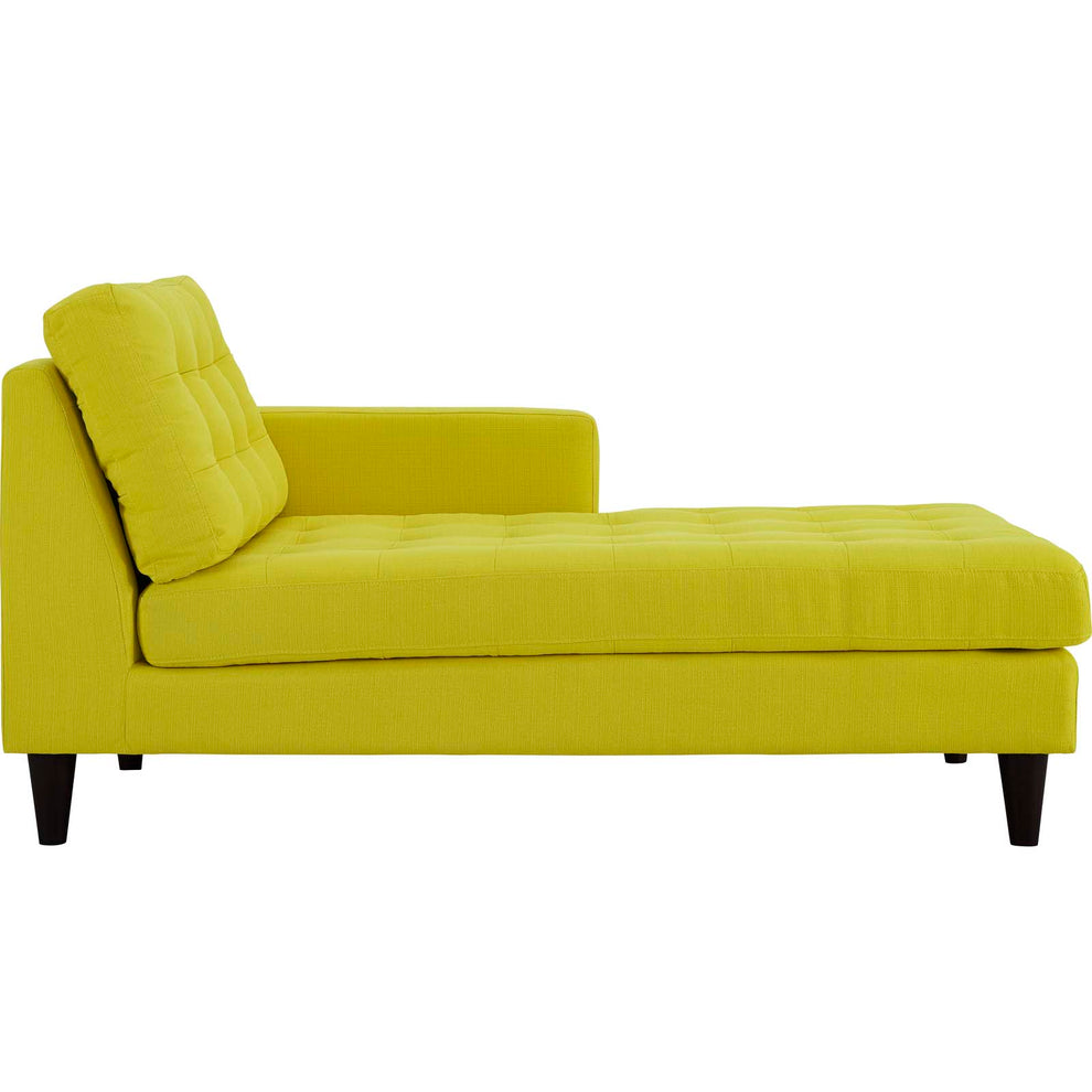 Empress Right-Arm Upholstered Fabric Chaise By Modway - EEI-2597 | Sofas | Modishstore - 12