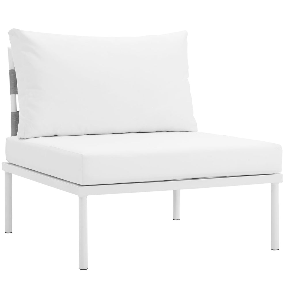 Modway Harmony Armless Outdoor Patio Aluminum Chair - EEI-2600 | Outdoor Chairs | Modishstore - 1