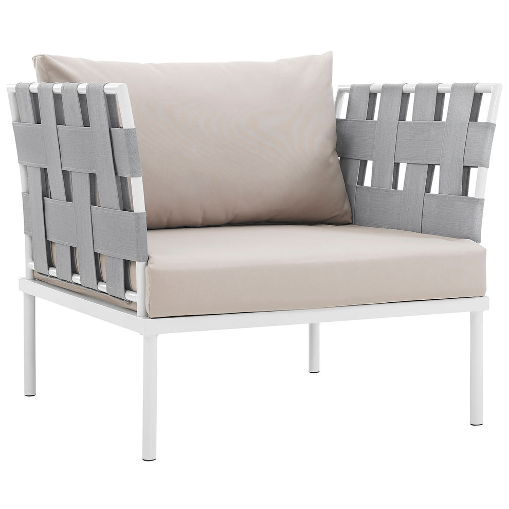 Modway Harmony Outdoor Patio Aluminum Armchair - EEI-2602 | Outdoor Chairs | Modishstore - 4