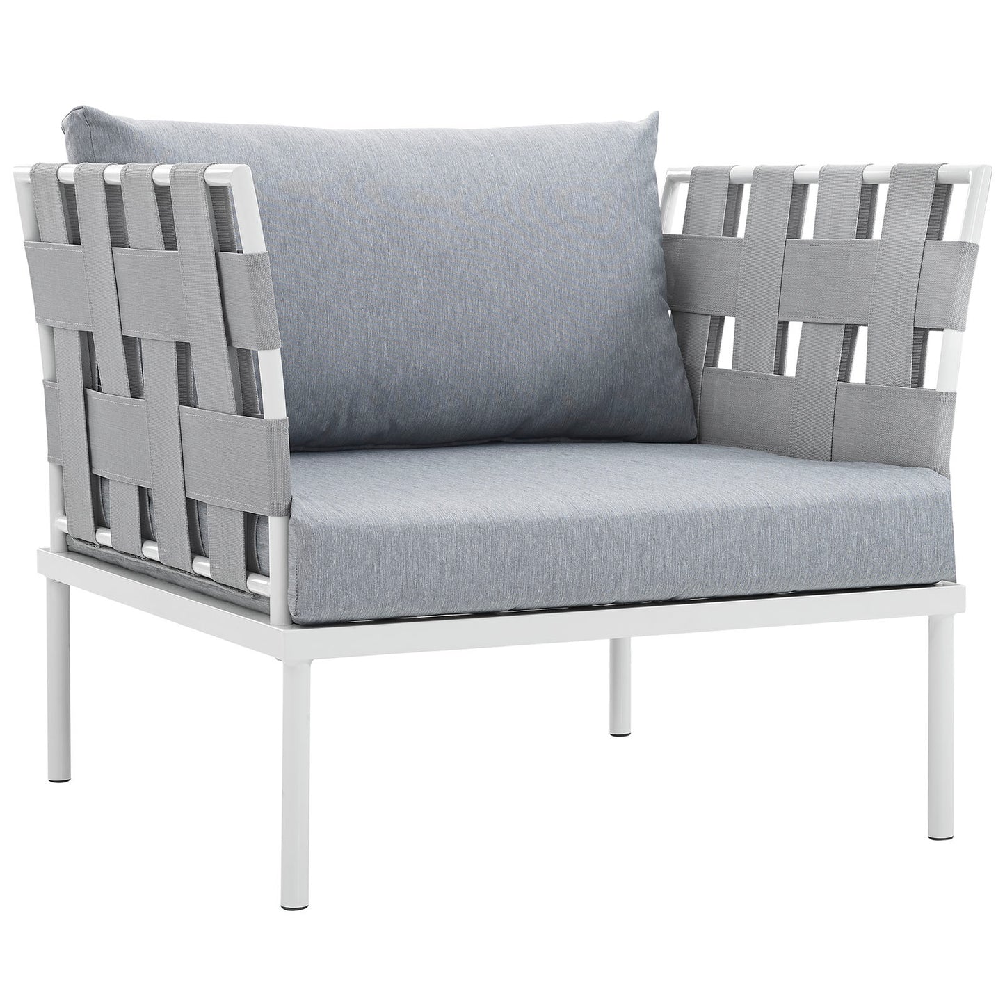 Modway Harmony Outdoor Patio Aluminum Armchair | Outdoor Chairs | Modishstore-16