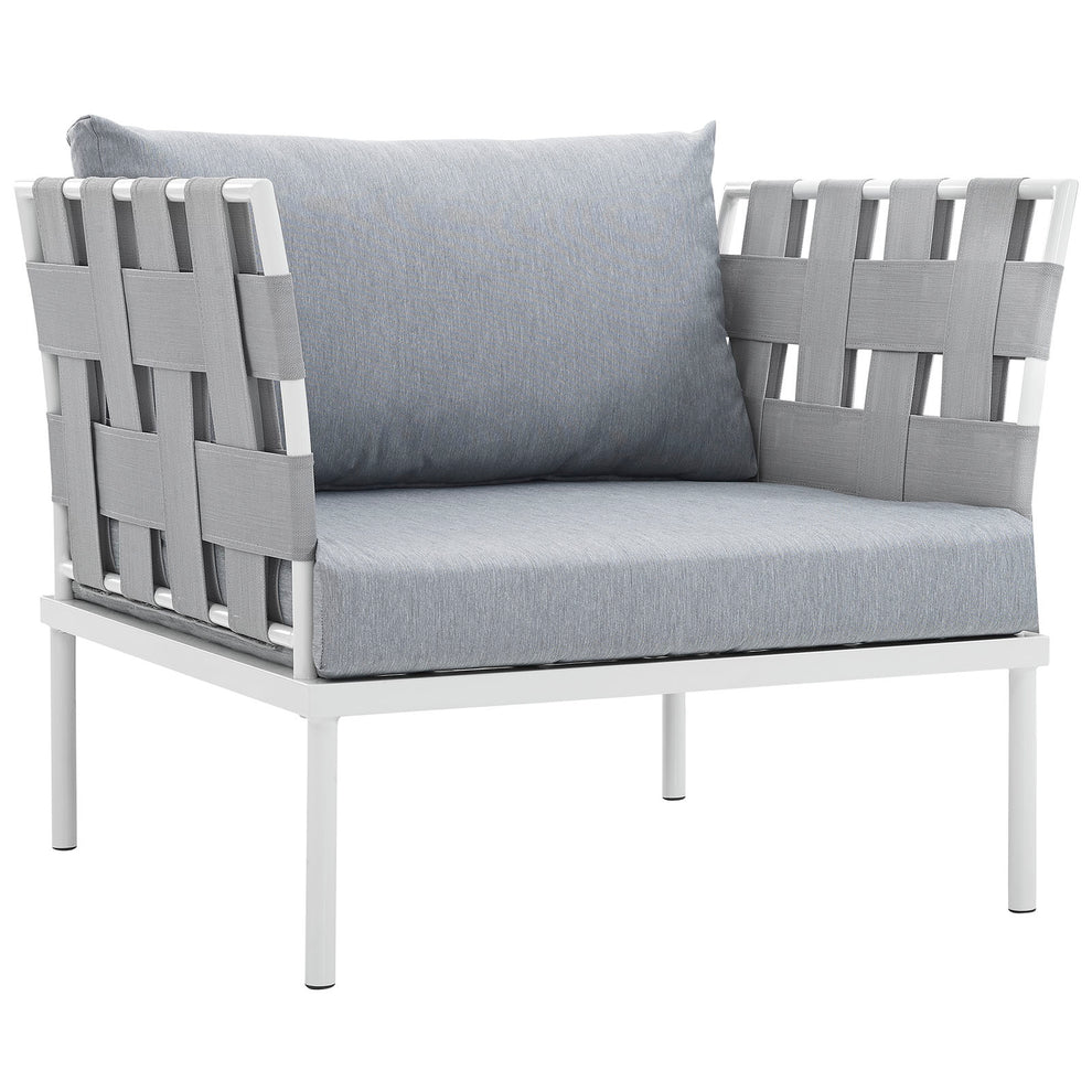 Modway Harmony Outdoor Patio Aluminum Armchair - EEI-2602 | Outdoor Chairs | Modishstore - 3