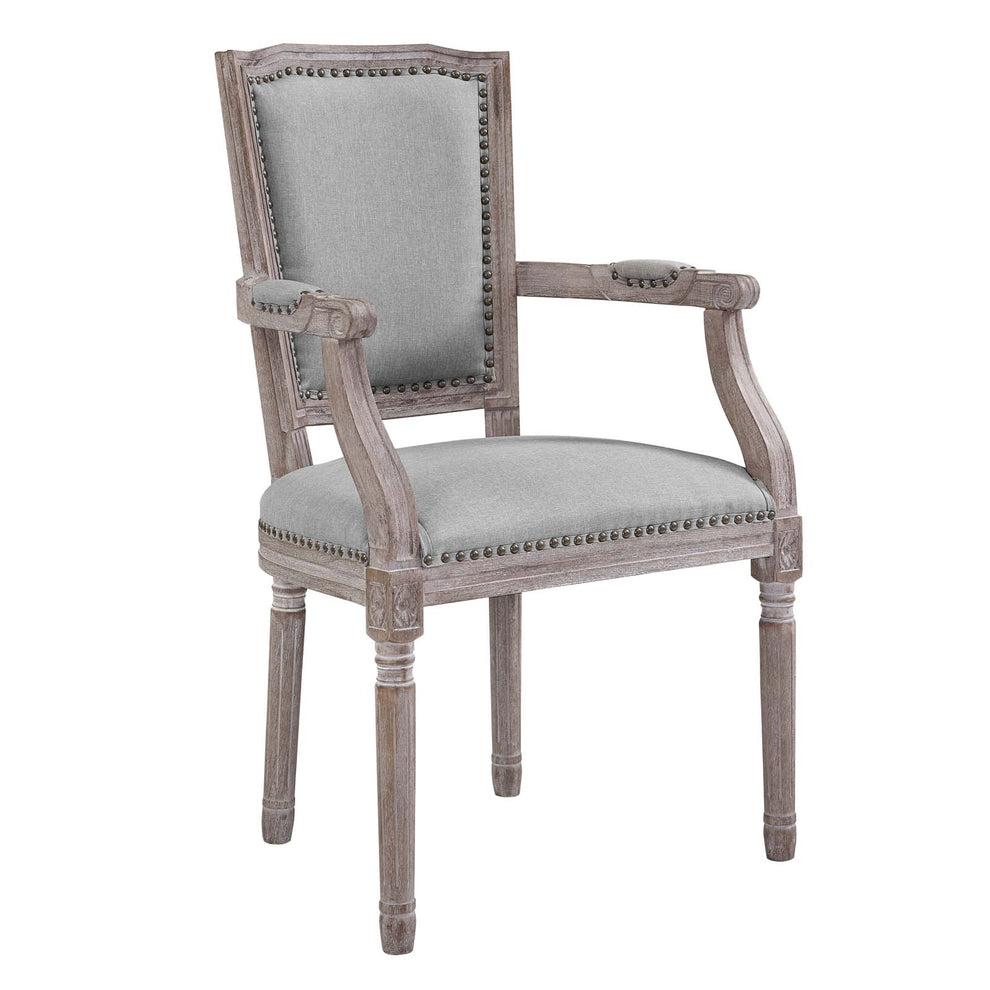 Modway Penchant Vintage French Fabric Dining Armchair - EEI-2606 | Dining Chairs | Modishstore - 6