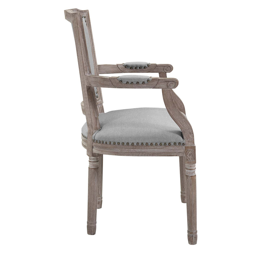 Modway Penchant Vintage French Fabric Dining Armchair - EEI-2606 | Dining Chairs | Modishstore - 5