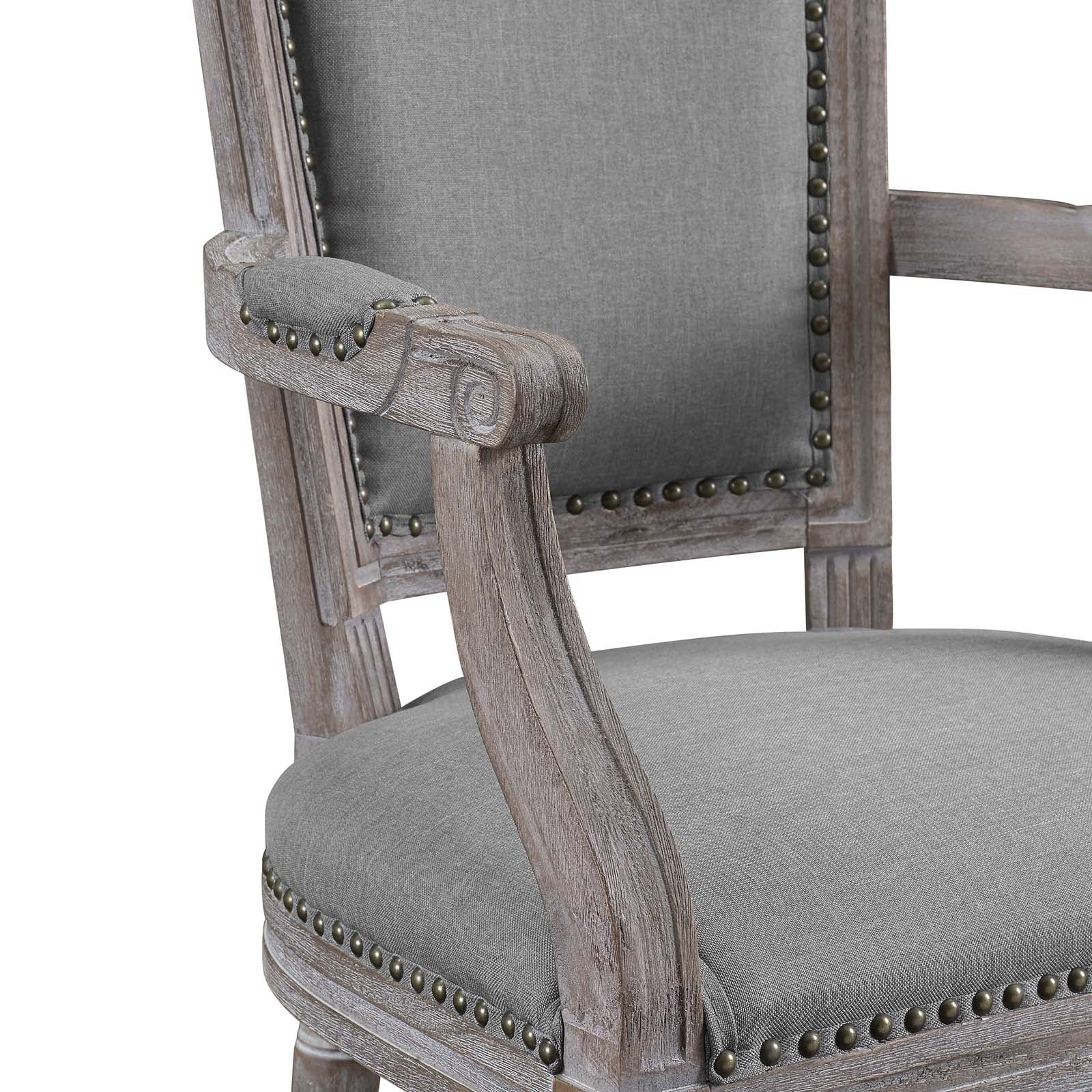 Modway Penchant Vintage French Fabric Dining Armchair | Dining Chairs | Modishstore-2