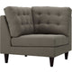 Modway Empress Upholstered Fabric Corner Sofa | Sofas | Modishstore-5