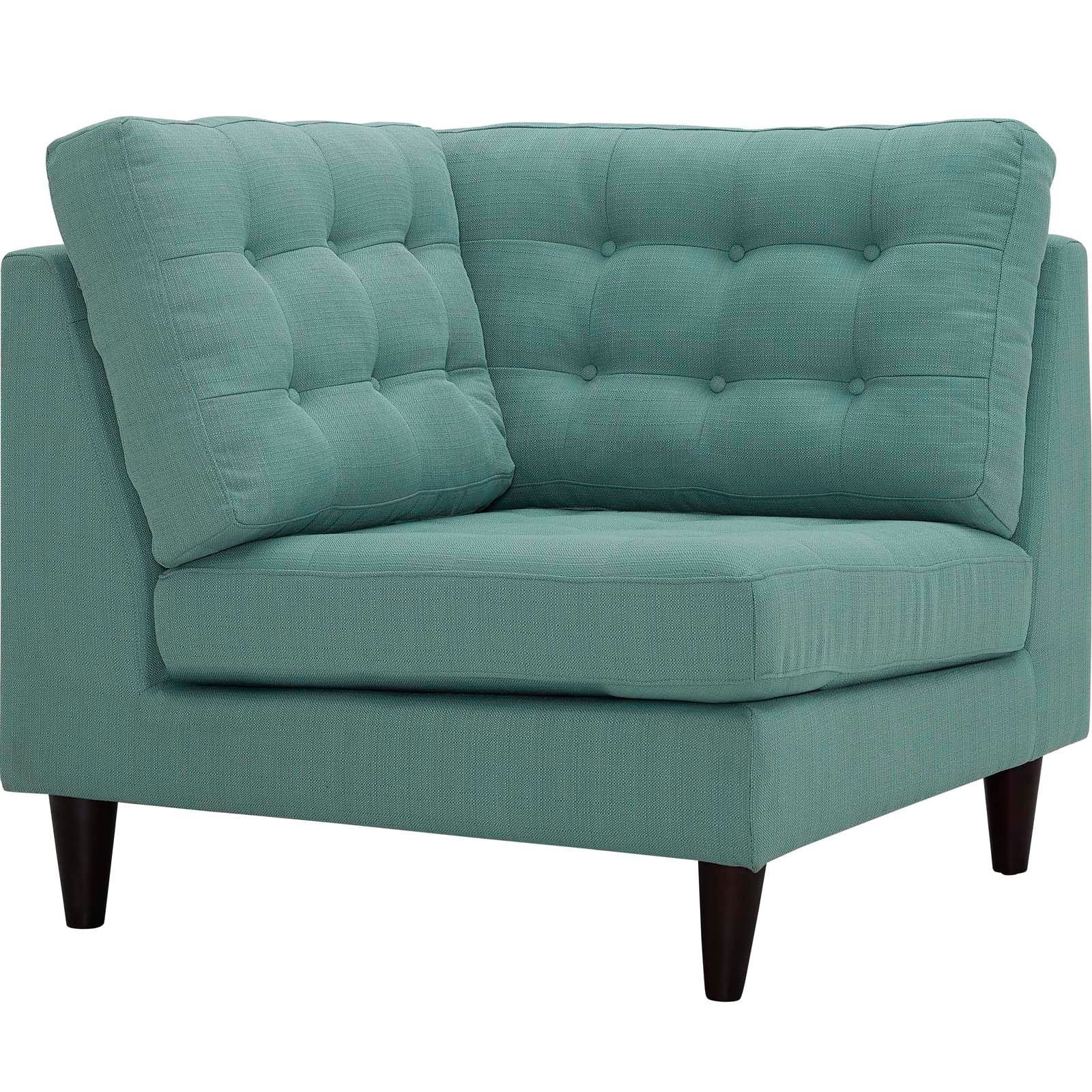 Modway Empress Upholstered Fabric Corner Sofa | Sofas | Modishstore-4
