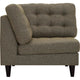 Modway Empress Upholstered Fabric Corner Sofa | Sofas | Modishstore-29
