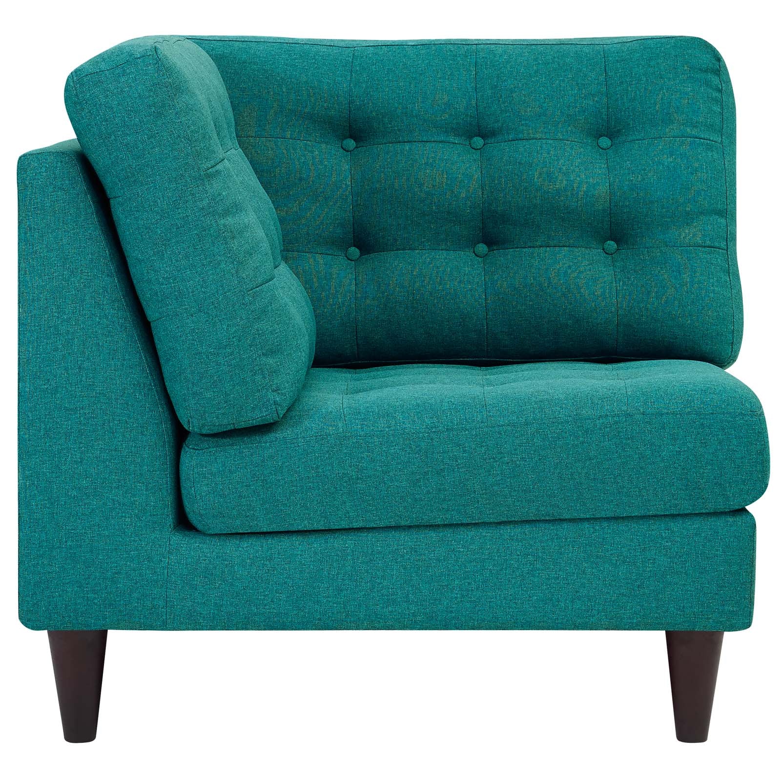 Modway Empress Upholstered Fabric Corner Sofa | Sofas | Modishstore-12