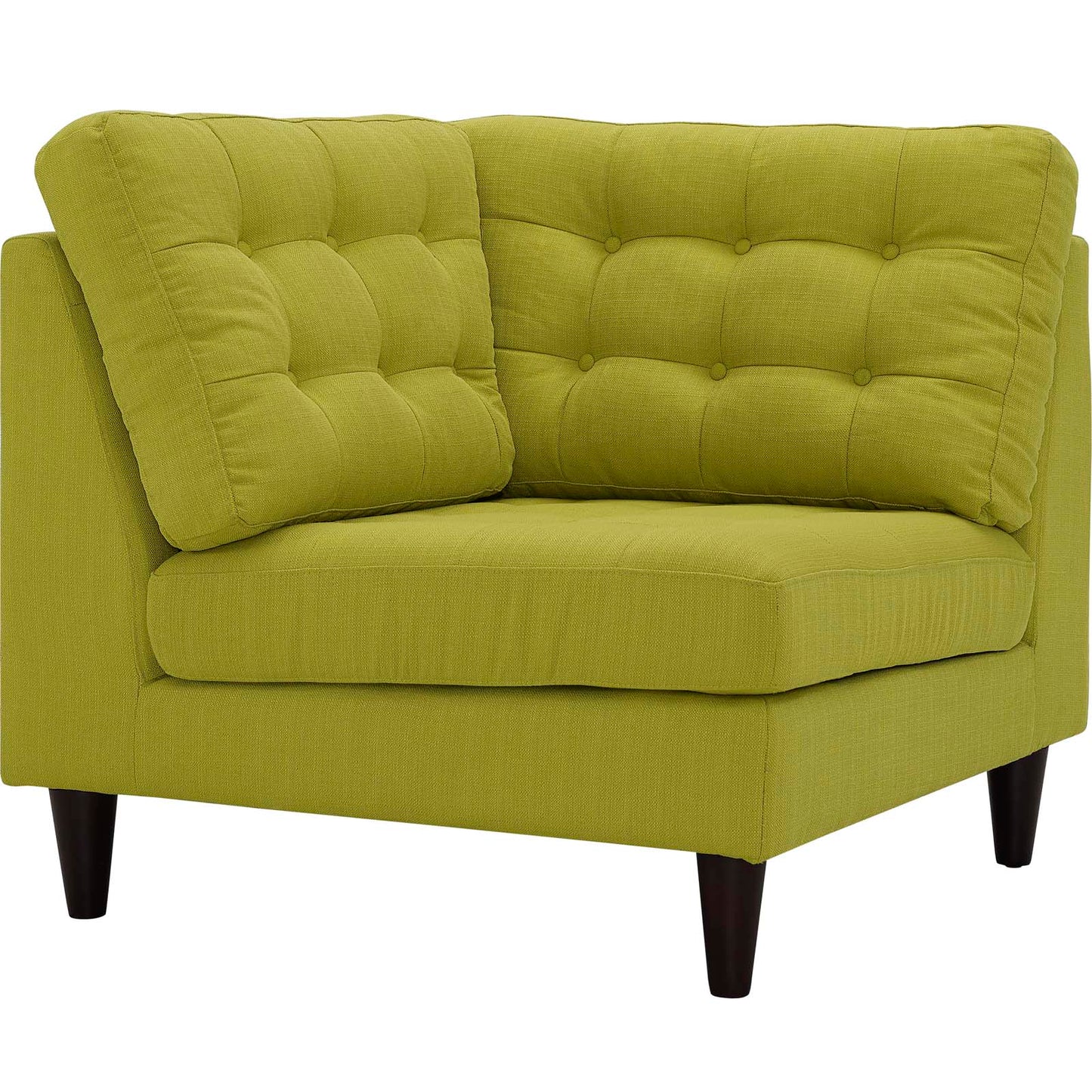 Modway Empress Upholstered Fabric Corner Sofa | Sofas | Modishstore-36