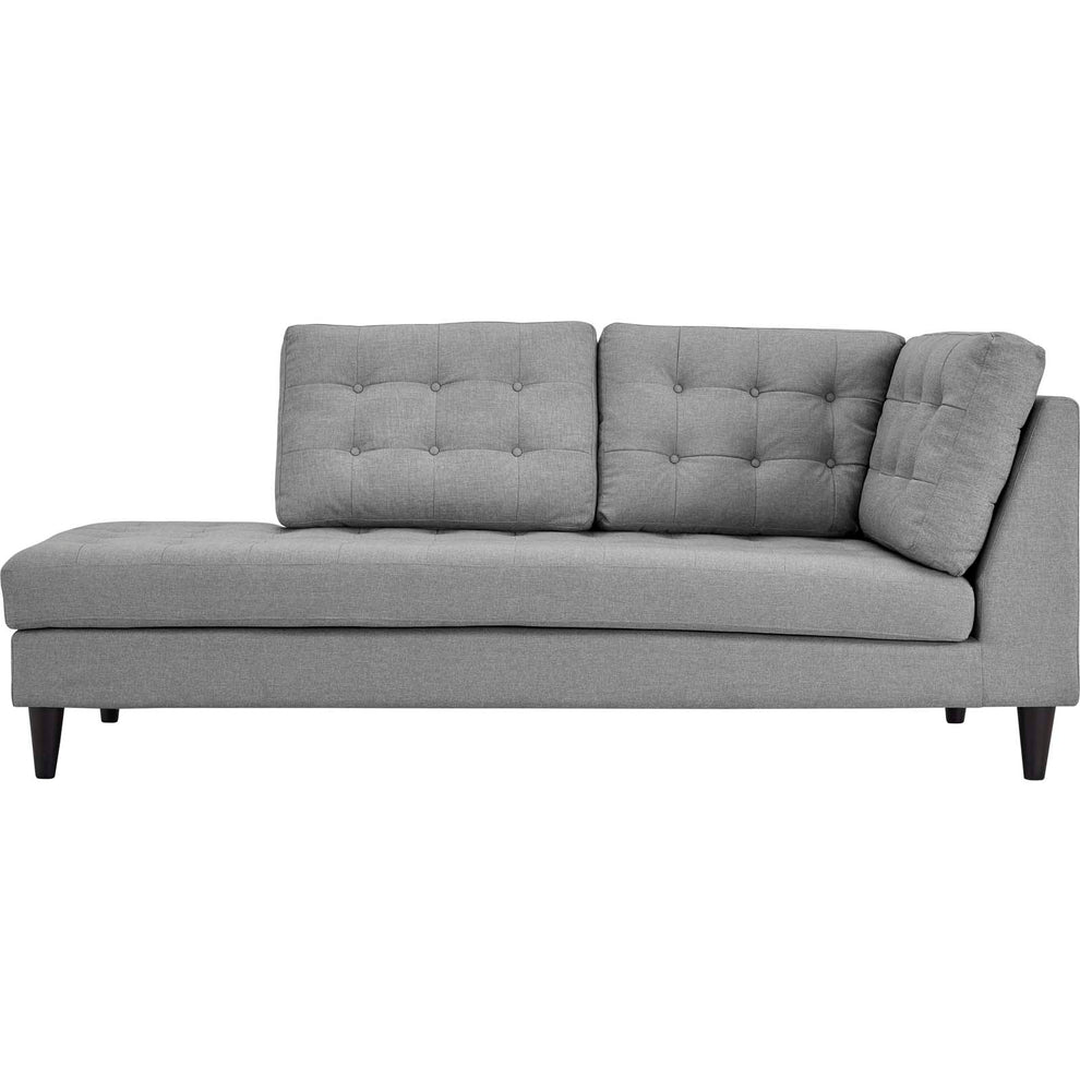 Modway Empress Upholstered Fabric Left Facing Bumper - EEI-2611 | Sofas | Modishstore - 13