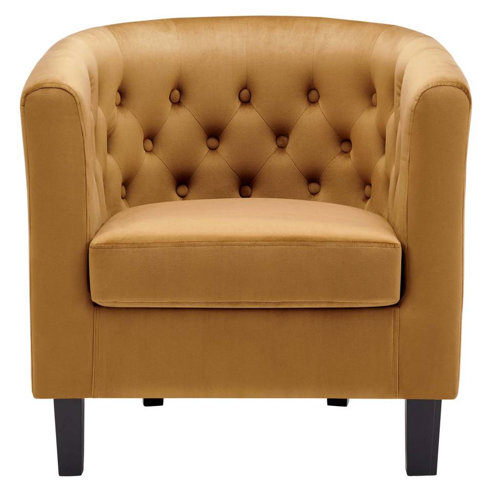 Modway Prospect Performance Velvet Armchair - EEI-2613 | Armchairs | Modishstore - 6