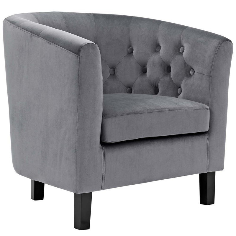 Modway Prospect Performance Velvet Armchair - EEI-2613 | Armchairs | Modishstore - 15