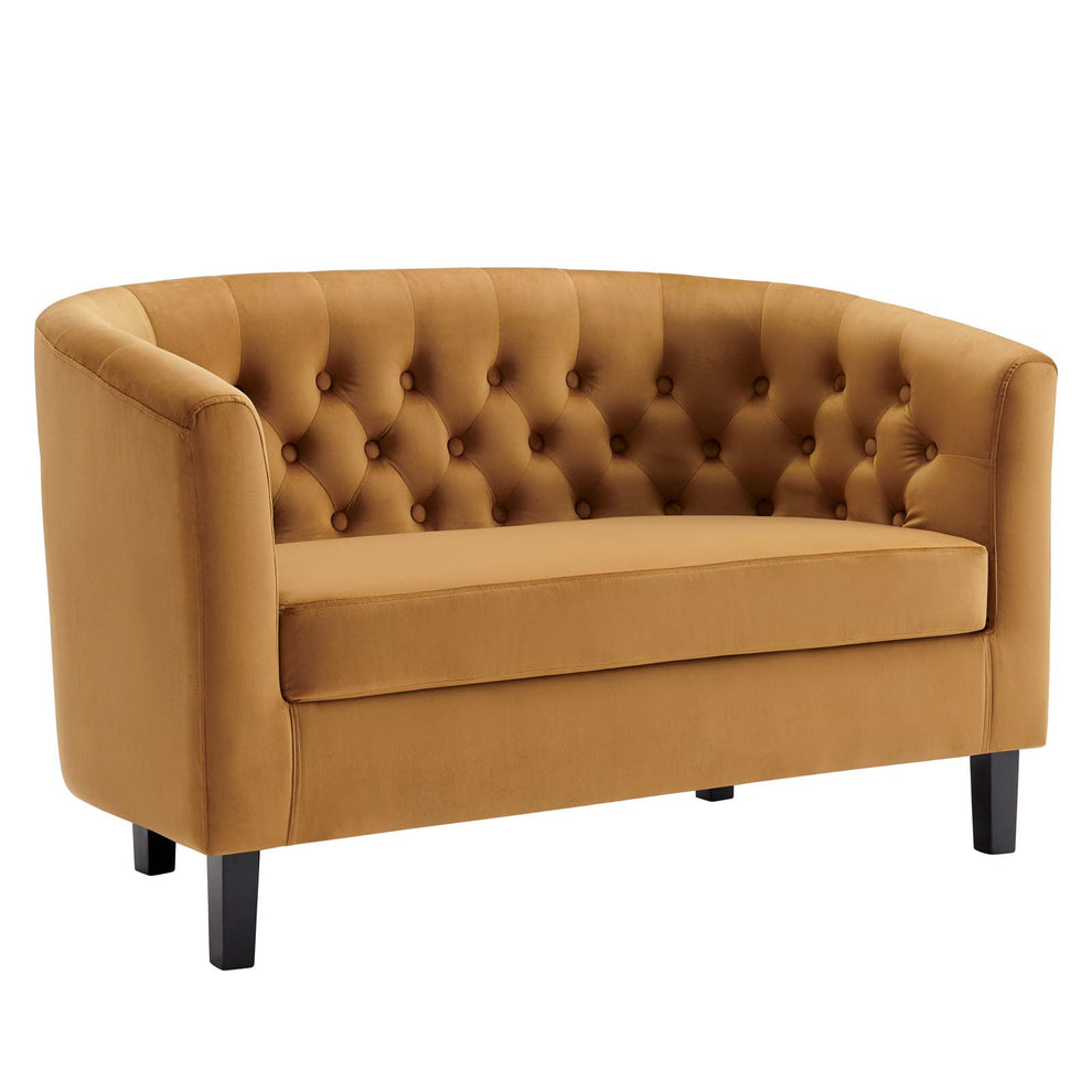 Modway Prospect Performance Velvet Loveseat - EEI-2615 | Loveseats | Modishstore - 1