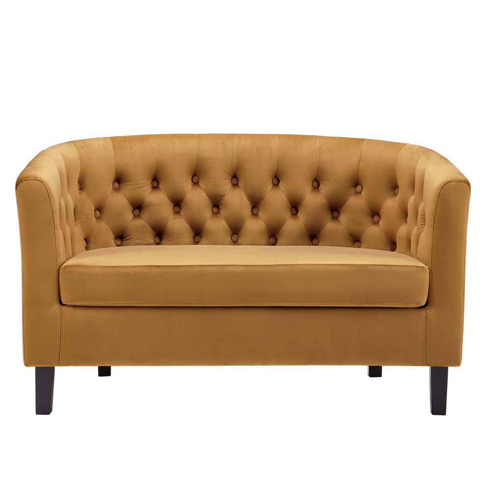 Modway Prospect Performance Velvet Loveseat - EEI-2615 | Loveseats | Modishstore - 4