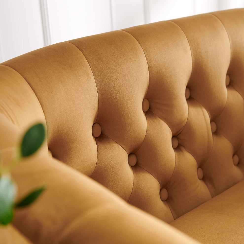 Modway Prospect Performance Velvet Loveseat - EEI-2615 | Loveseats | Modishstore - 6