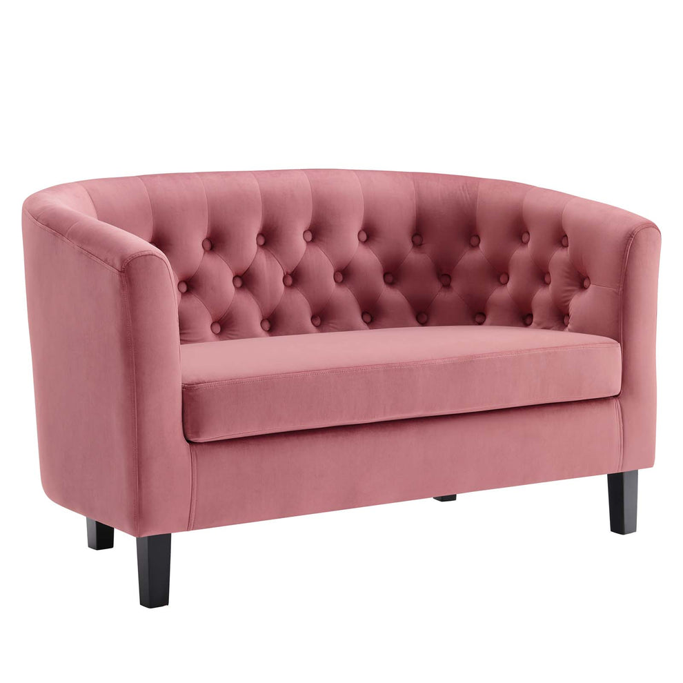 Modway Prospect Performance Velvet Loveseat - EEI-2615 | Loveseats | Modishstore - 8