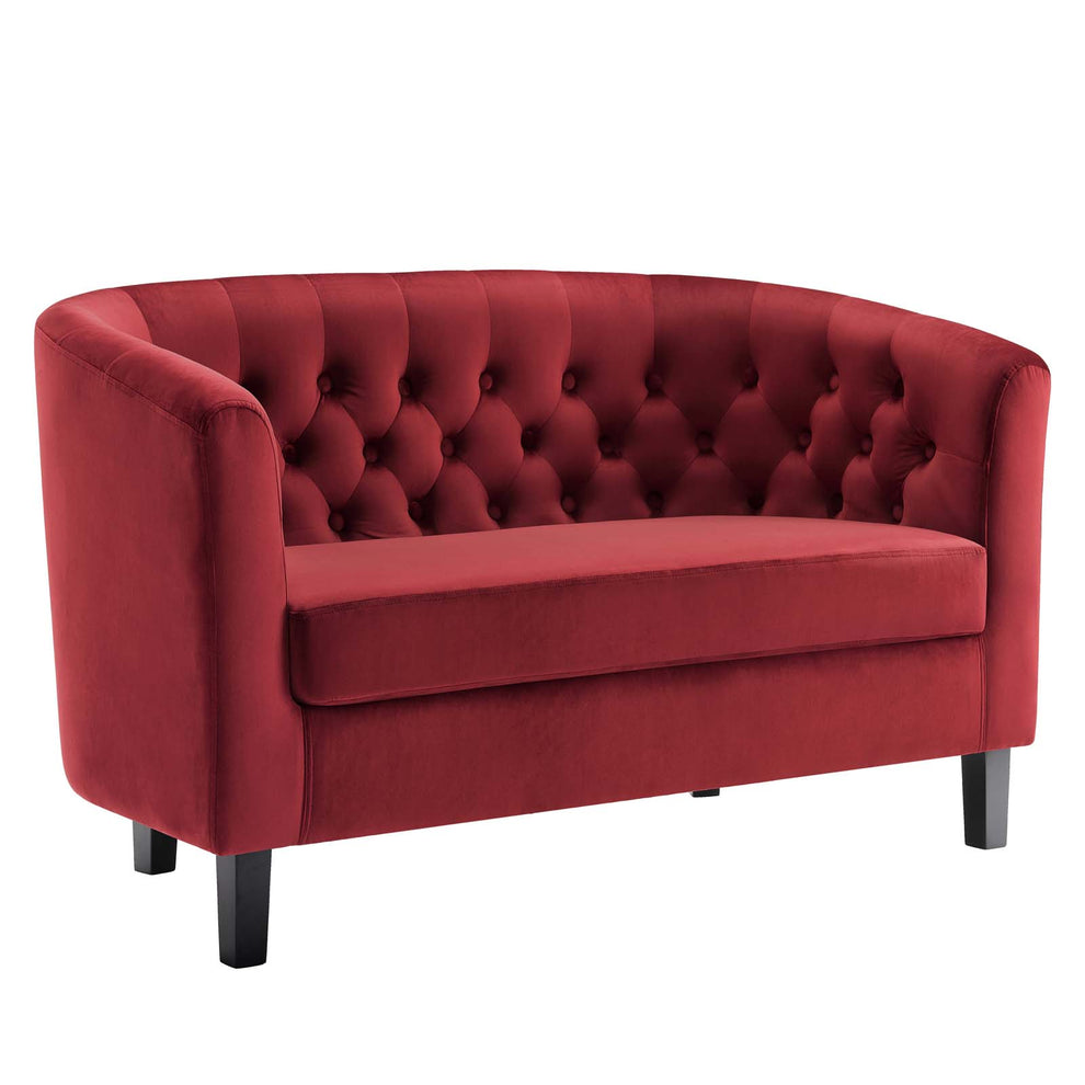 Modway Prospect Performance Velvet Loveseat - EEI-2615 | Loveseats | Modishstore - 10