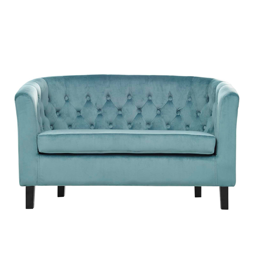 Modway Prospect Velvet Loveseat - EEI-2615 | Loveseats | Modishstore - 4