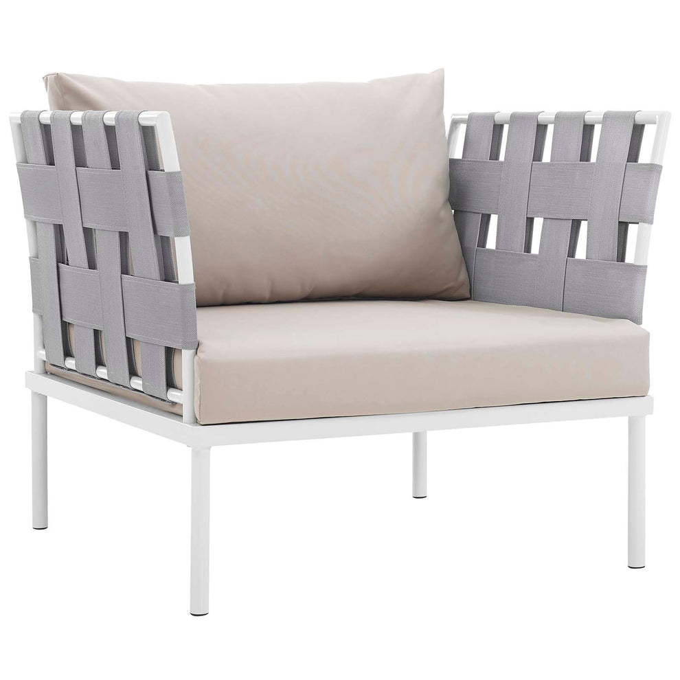 Modway Harmony 8 Piece Outdoor Patio Aluminum Sectional Sofa Set - EEI-2619 | Outdoor Sofas, Loveseats & Sectionals | Modishstore - 7