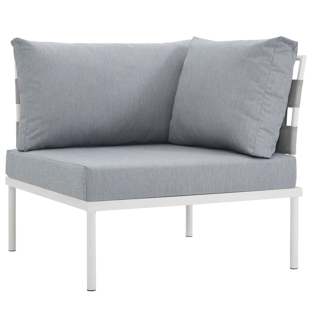 Modway Harmony 8 Piece Outdoor Patio Aluminum Sectional Sofa Set - EEI-2619 | Outdoor Sofas, Loveseats & Sectionals | Modishstore - 14